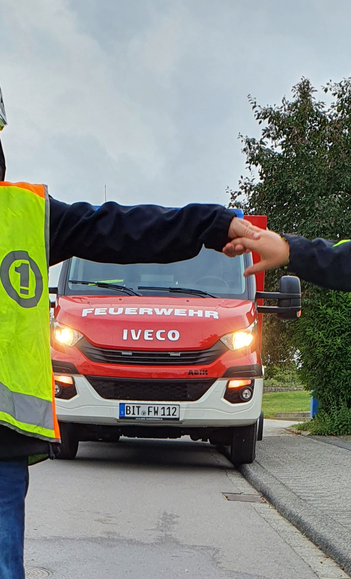 Bei der Bambinifeuerwehr Sülm gehts Ape