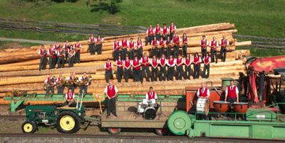 Neue Uniformen MV Bergfelden