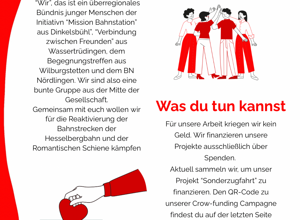 Sonderzugfahrt 03.05.26 für die Bahnreaktivierungen im Nordries