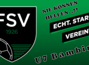 Trainingsanzüge für die Wilden der U7 vom FSV Neunkirchen-Seelscheid