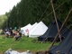 Ein Tag Zeltlager-Abenteuer