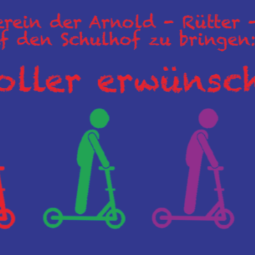 Förderverein unterstützt Roller und Helme