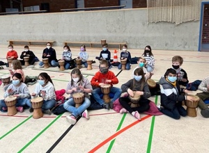 Trommelzauber Brigidenschule Legden