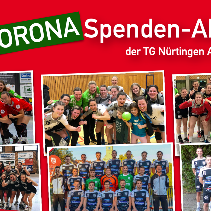 CORONA Spenden-Aktion | TG Nürtingen Handball