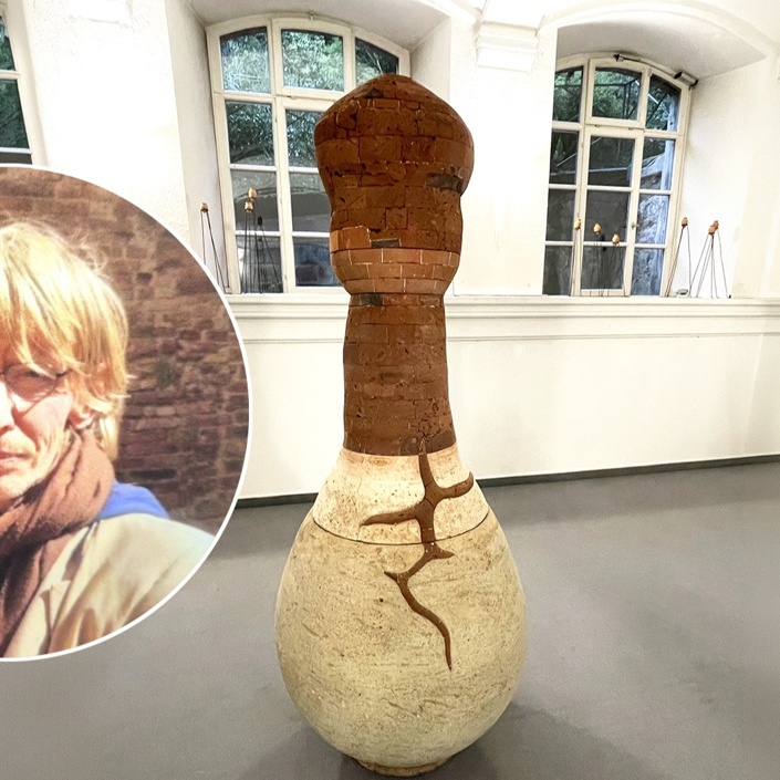 Erwerb einer wertvollen Amphore des Bildhauers Franz Stähler +