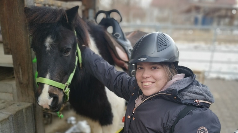 Mit dem Lift aufs Pferd