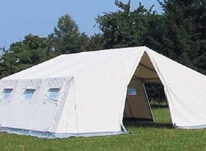 Materialzelt für das Zeltlager Alt-GMHütte