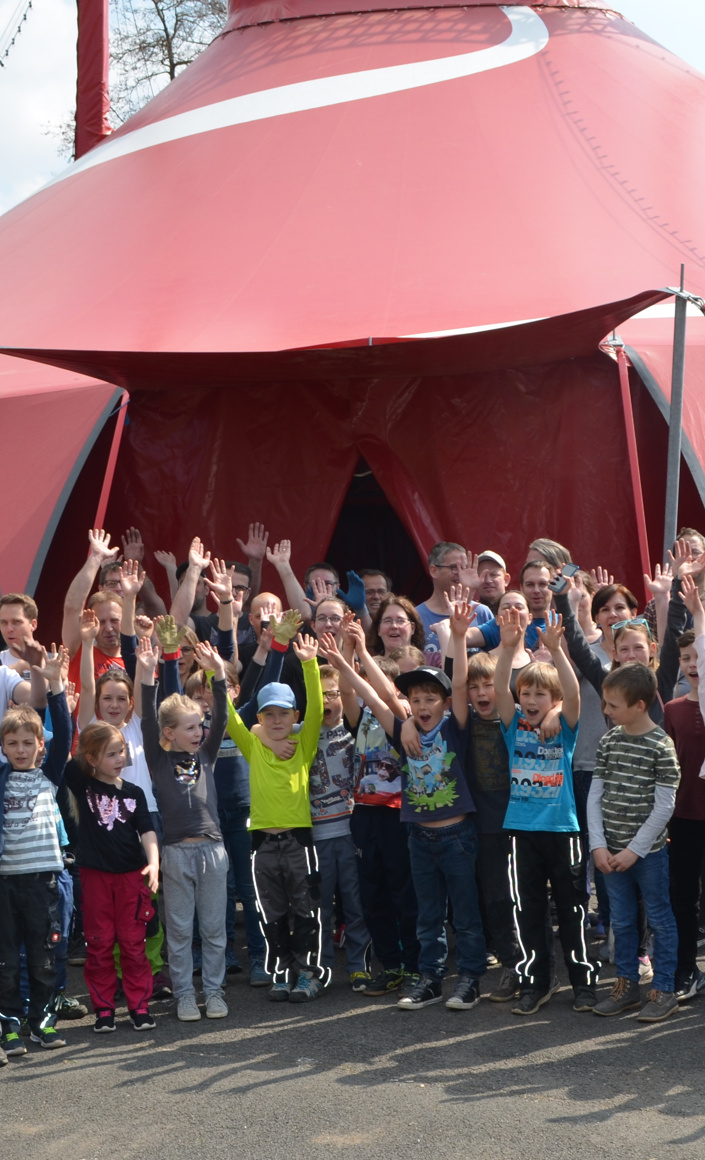 Zirkusprojekt mit dem Projektzirkus Lollipopp 22.-26.5.2023
