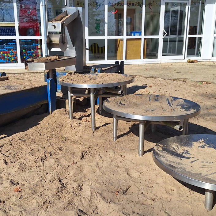 Erneuerung & Erweiterung der Wasser-Sand-Matschanlage