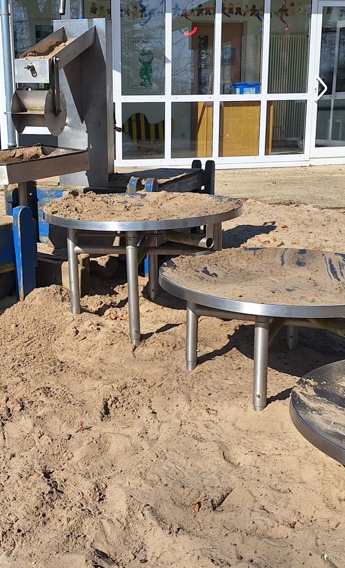 Erneuerung & Erweiterung der Wasser-Sand-Matschanlage