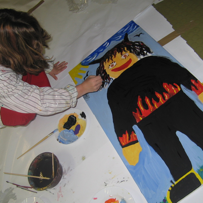 Schutztiere und Sorgenmonster – Kunsttherapie Albert-Schweitzer-Schule
