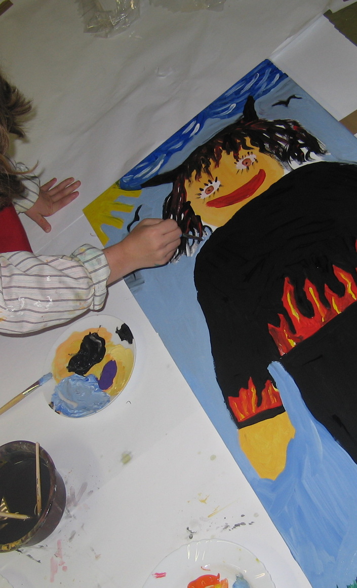 Schutztiere und Sorgenmonster – Kunsttherapie Albert-Schweitzer-Schule