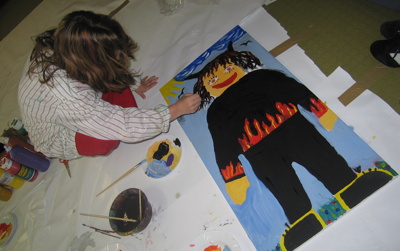 Schutztiere und Sorgenmonster – Kunsttherapie Albert-Schweitzer-Schule