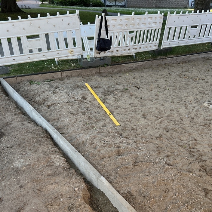 Boule-Bahn für Spellen