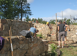 Begehbarmachung des Turms der Burgruine Tannenberg