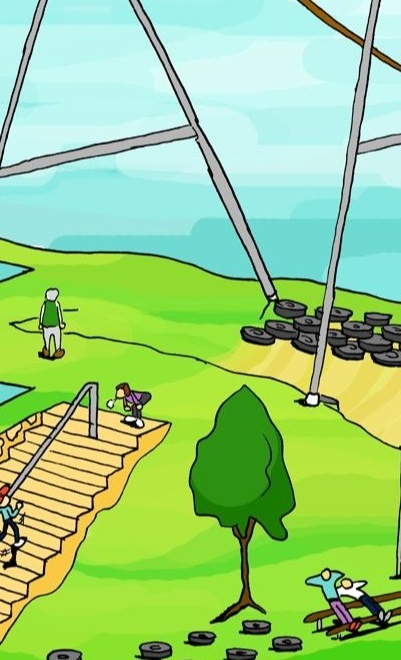 1.000 m2 - Outdoor-Bootcamp auf dem "Sport Campus" in Südlohn