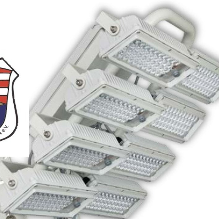Stromsparende LED-Flutlichtanlage für den 1.FC Elfershausen