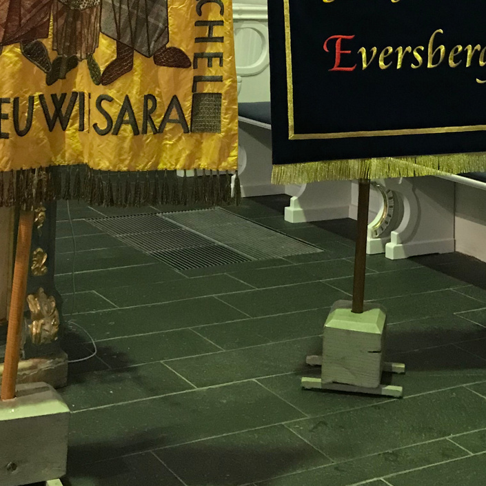 KFD Fahne, nach 60 Jahren hat die KFD Eversberg ei