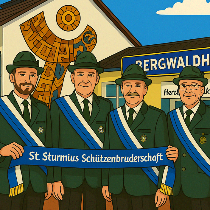Neue Schärpen und Schulterklappen