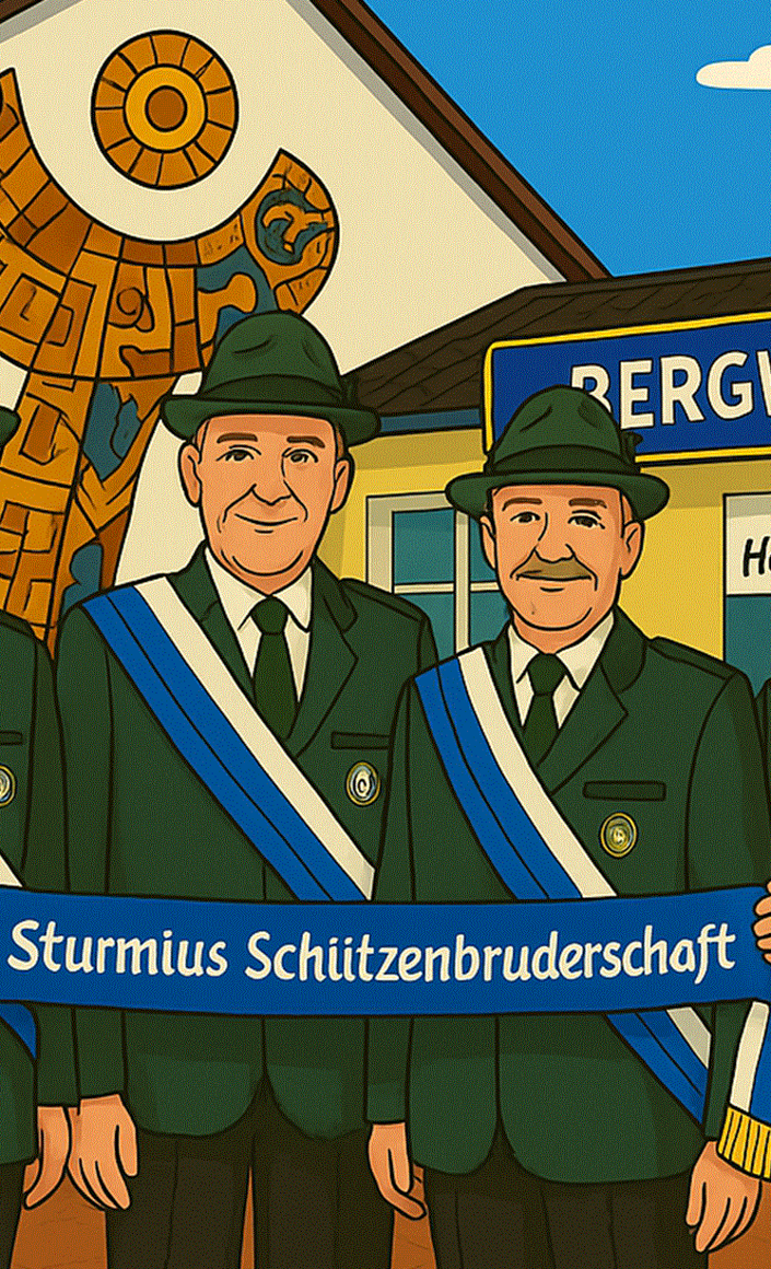 Neue Schärpen und Schulterklappen