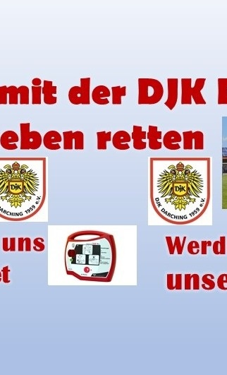 Zusammen Leben retten mit der DJK Darching
