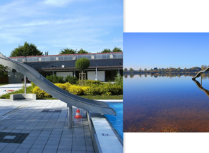 Wasserrutsche für das Freibad in Siedlinghausen