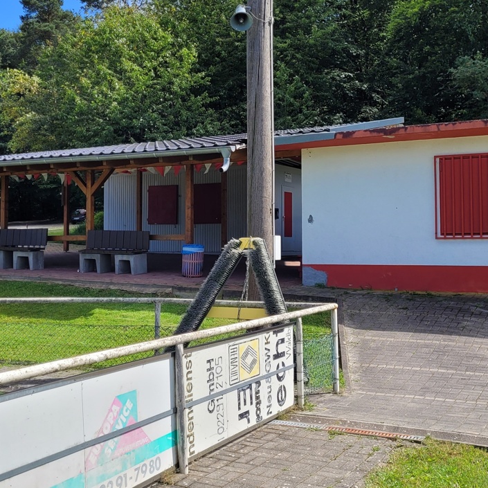 Umkleidekabinen für SpVg Rossenbach