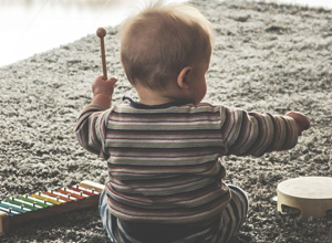Instrumente für die "Mini Band"