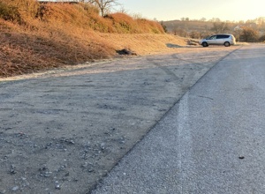 Sanierung der Parkfläche am Vereinsheim