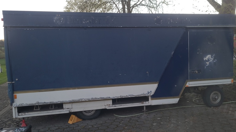 Treffpunkt Sportplatz - Sanierung vereinseigener Bierwagen