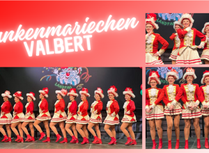 Neue Tanzuniformen für die Funkenmariechen Valbert
