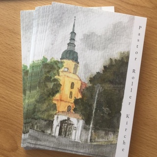 Postkarte Pastor-Roller-Kirche