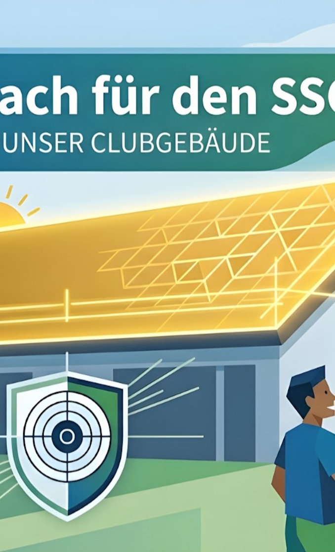 Trockene Füße für den SSC Soest Süd: Neues Dach für unser Vereinsheim