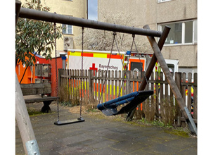 Spielplatz Renovierung im "Hauner"!
