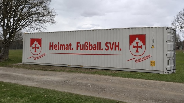 Material-Container - Lager für Trainingsequipment