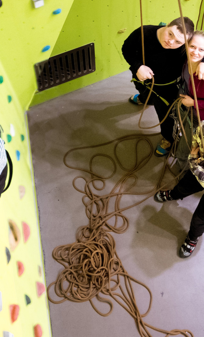 Barrierefreie Kletter-&Boulderhalle Heavens Gate