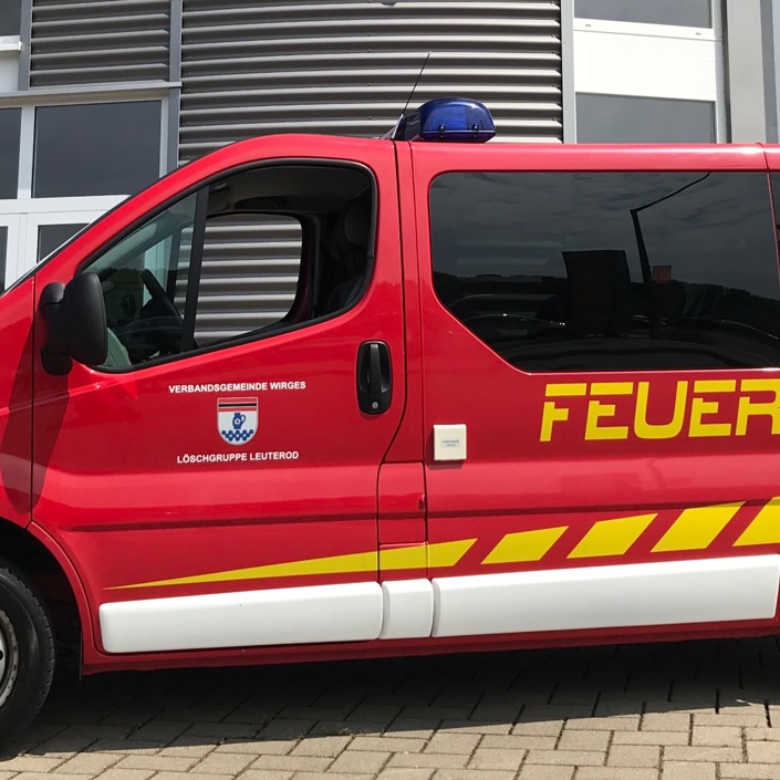 Stellplatz Mannschaftstransporter FW Leuterod
