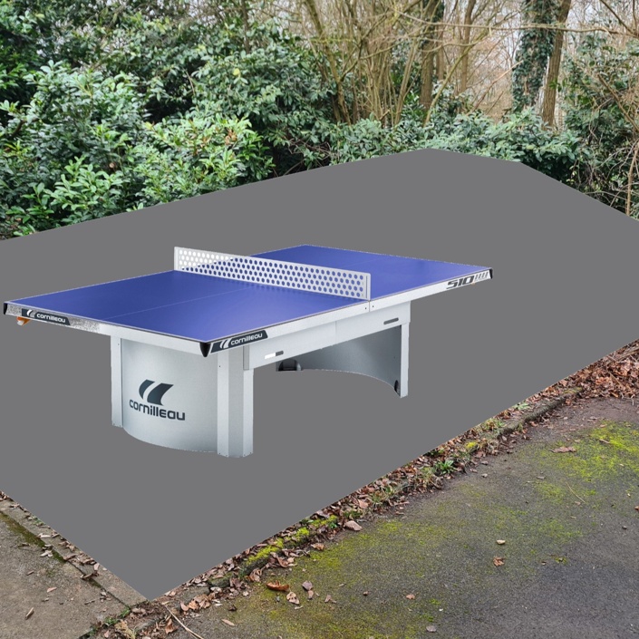 Neuer Tischtennis Spielbereich