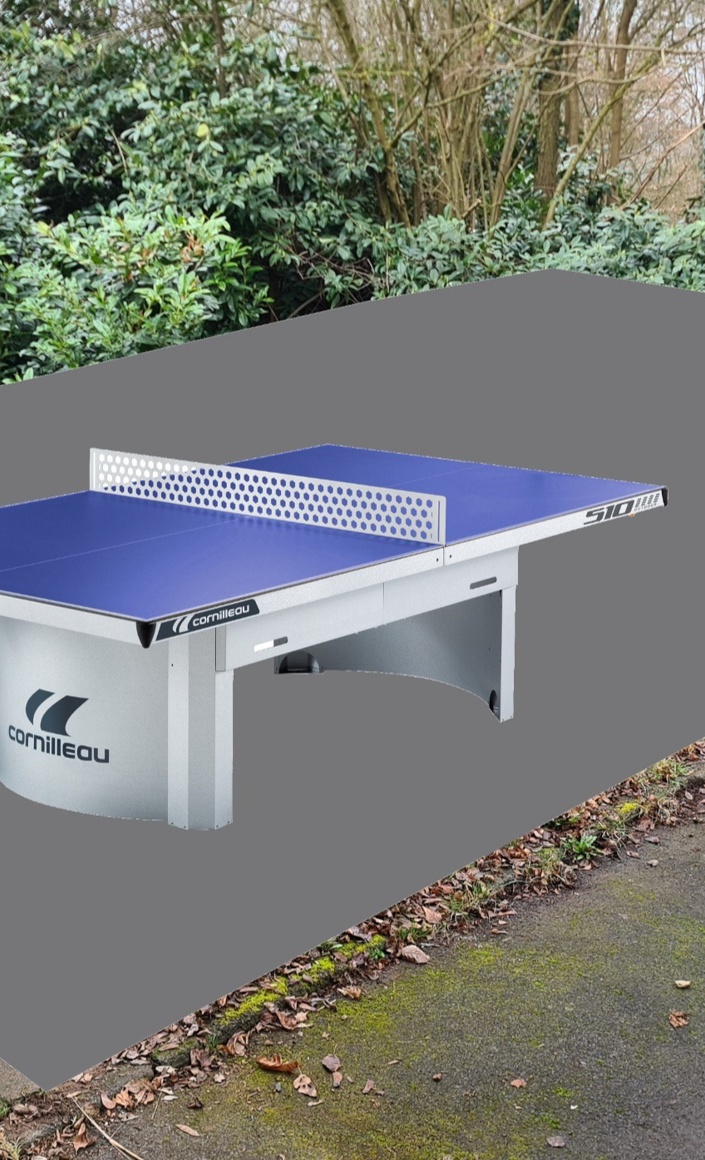 Neuer Tischtennis Spielbereich