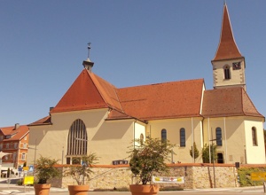 Kirchenrenovation Hl. Kreuz Kirche Hüttlingen