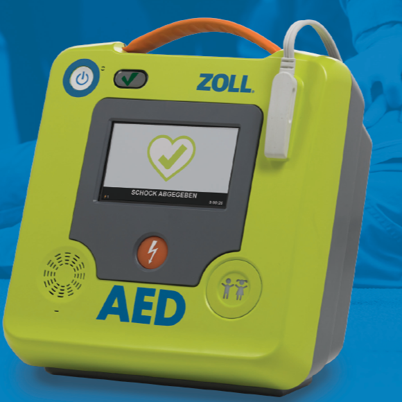 Defibrillator für die Mittelschule Geisenhausen