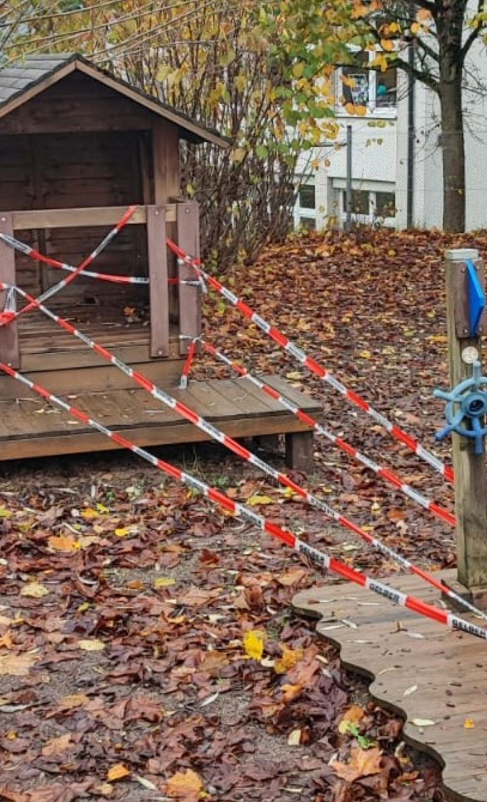 Neue Spielgeräte für das Familienzentrum Unterm Regenbogen