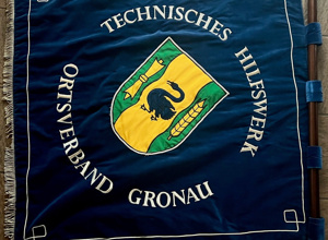Eine Fahne / Standarte für unsere THW Jugendgruppe