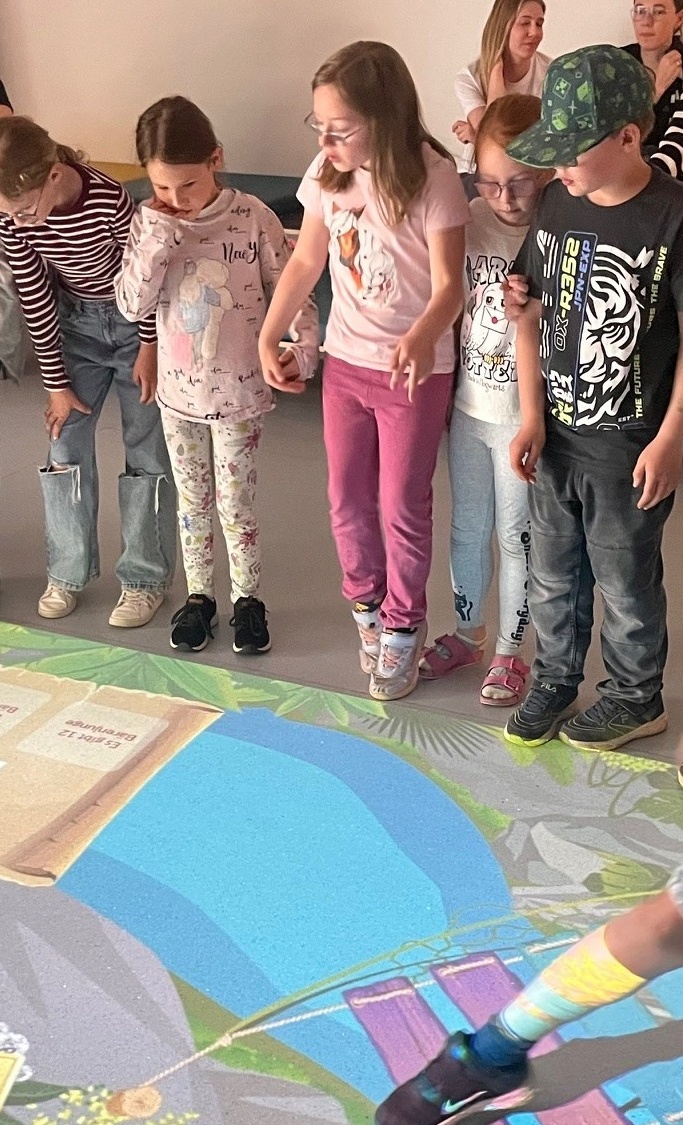 ActiveFloor - Bewegen, Spielen und Lernen an der GS Mitterteich