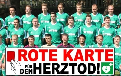 Rote Karte für den Herztod!