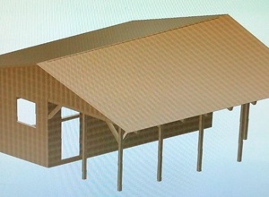 Materialhütte Oberdielfer Sportplatz