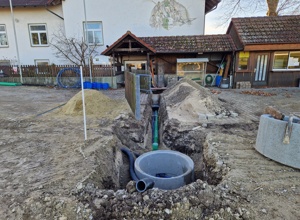 Renovierung Vereinsheim nach Überschwemmungsschaden