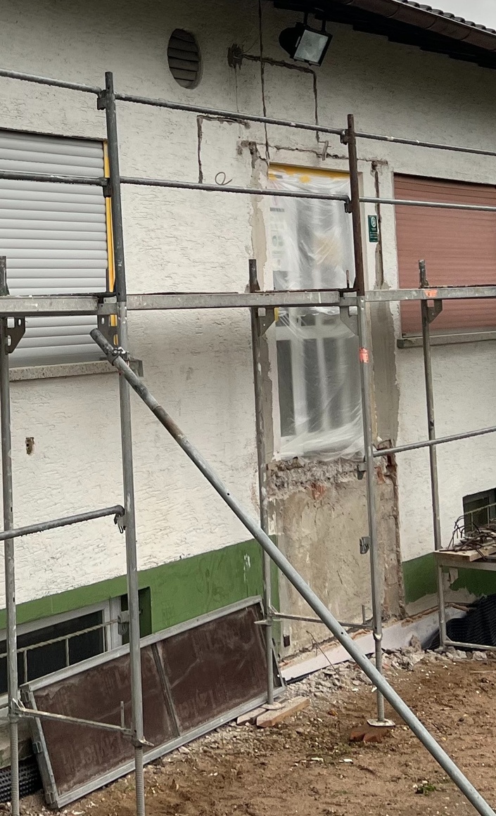 Sanierung Clubhaus und Treppenneubau