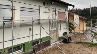 Sanierung Clubhaus und Treppenneubau