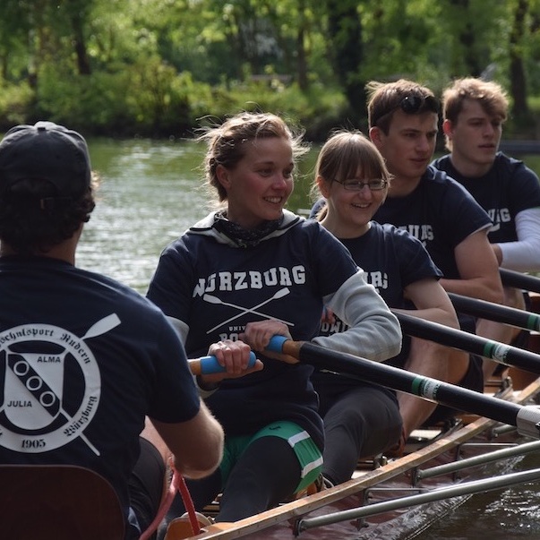 Studentische Rudertradition Mainfranken